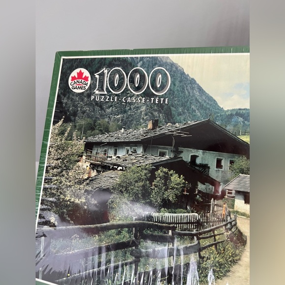 1000 piece Jigsaw Puzzle 90’s STILL SEALED Italian Countryside, Made in Canada - Picture 2 of 7